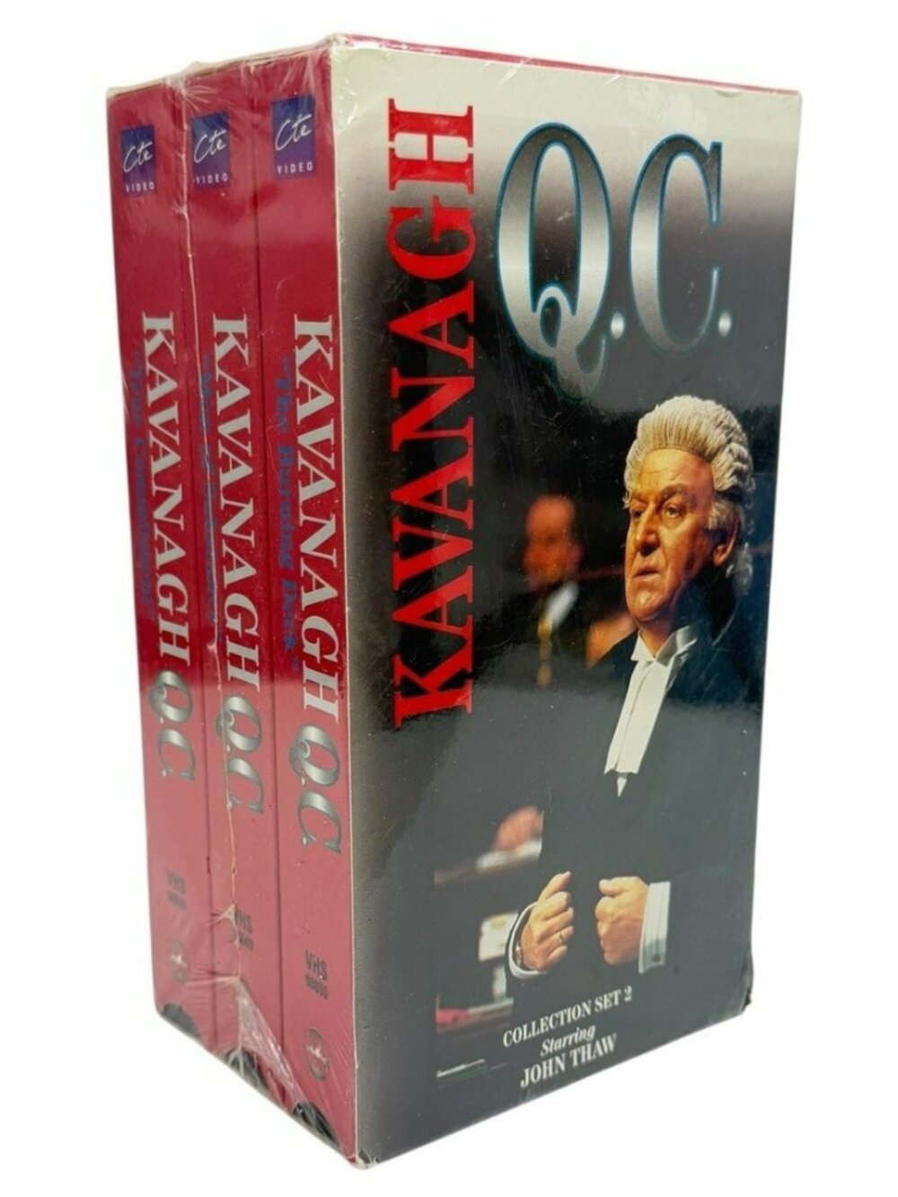 SEALED 3 Box Set Q.C. Kavanagh VHS Collection 2 John Thaw BFS Video Tapes 1997